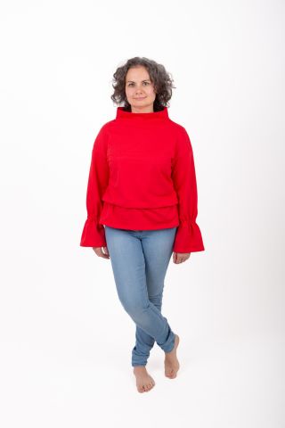 🎄 Elegantní Vánoce v červené ❤️ Objevte dokonalé spojení minimalistického stylu a pohodlí. Naše designová dámská mikina v...